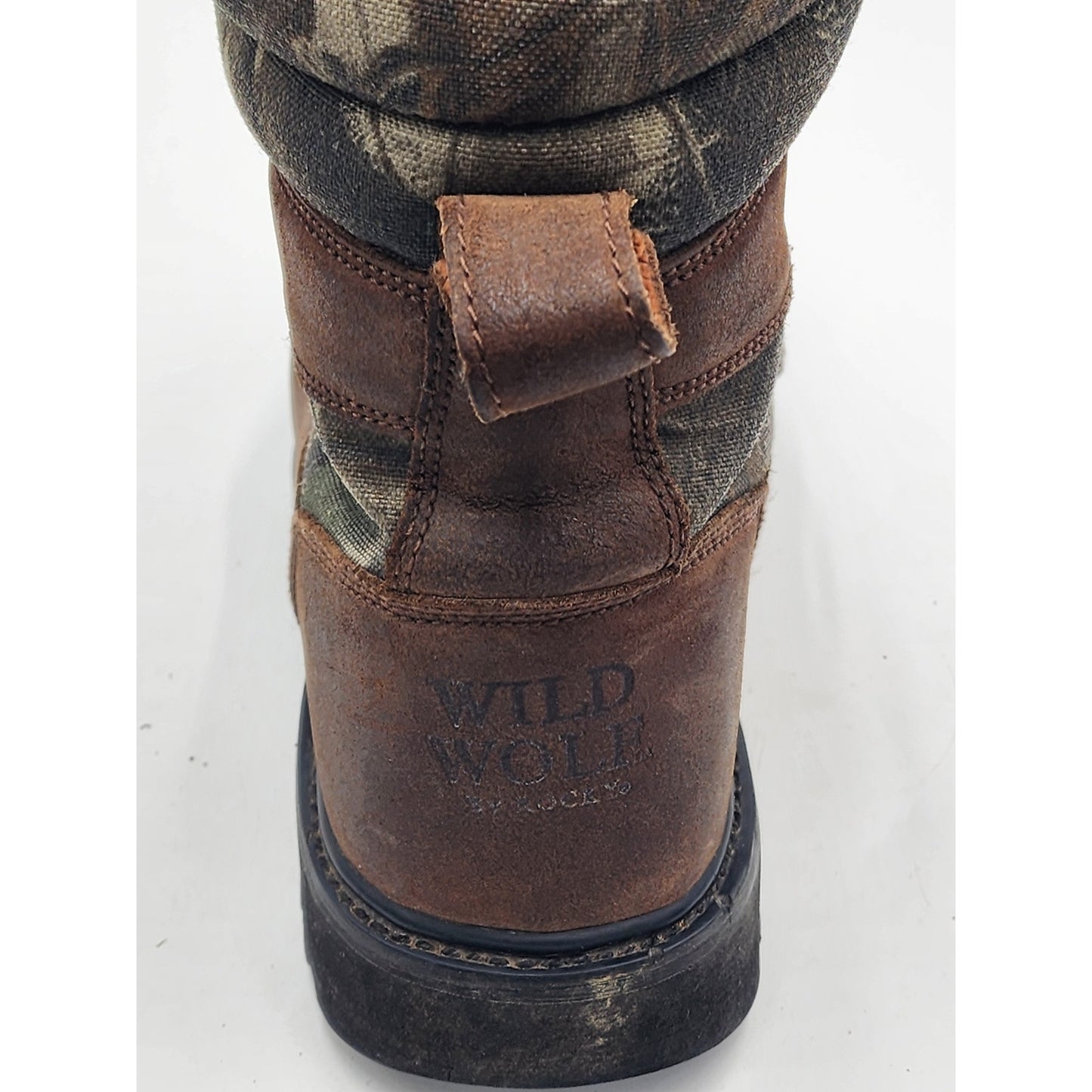 Rocky Wild Wolf Camo Boots Men 11 Waterproof Thinsulate 800g Hunting Hiking 8127