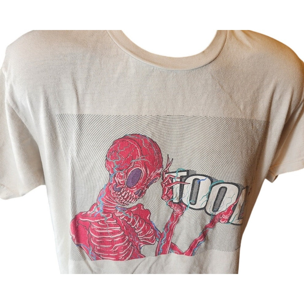 Tool Band 2015 Skeleton Graphic T Shirt Large Adam Jones Artwork Rock Metalhead