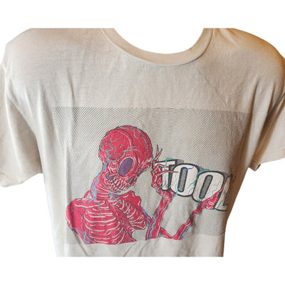 Tool Band 2015 Skeleton Graphic T Shirt Large Adam Jones Artwork Rock Metalhead