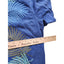 Tommy Bahama Silk Camp Shirt Large Palm Frond Aloha Top Island Vacation Hawaiian