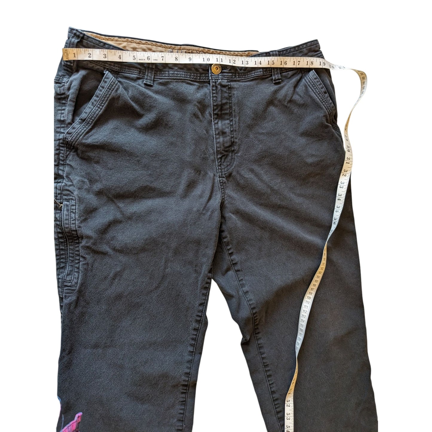 Legendary Outfitters Whitetails Pants Men 40x34 Utility Workwear Carpenter Style