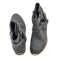 Rocket Dog Ankle Boots Womens 8.5 Gray Suede Western Style Boho Cottagecore