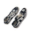 Vans Shoes Black White Print Sneakers Mens 12 Low Top Skate Streetwear 500714