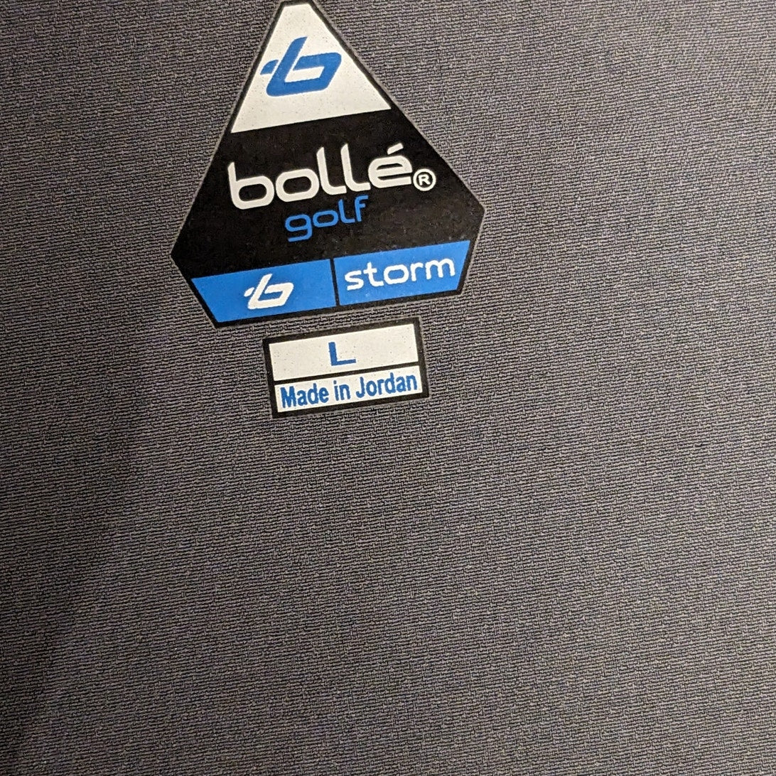 Bolle Golf Storm Men Large Softshell Vest Lightweight Zip Activewear Windbreaker