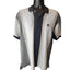 GFC Polo Shirt Mens XL Striped Crest Logo Short Sleeve Casual Golf Preppy 90s