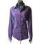 7Camicie Shirt Mens XL 17.5 44 Slim Fit Stretch Dress Purple Collar Button Up