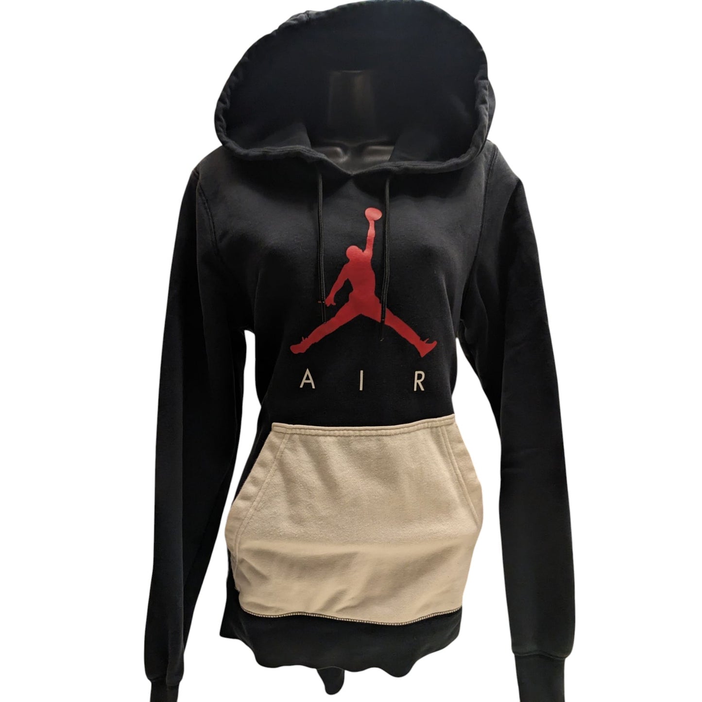 Nike Jordan Air Hoodie Womens Small Pullover Sweatshirt Jumpman Kangaroo Pocket