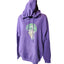 Jerzees Hoodie Women Large Graphic Lips Shh Finger Not Today Sweatshirt Y2K Rare