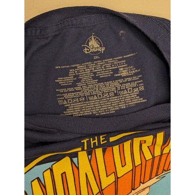 Disney Star Wars Mandalorian Men 2XL Short Sleeve Graphic Shirt Baby Yoda Grogu