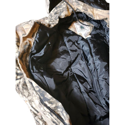 Northwest Territory Sniper Camo Hunting Coveralls Jacket Men XL Insulated Hooded