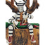 Kachina Southwestern Native American Style Koshare Clown Watermelon Wood Carving