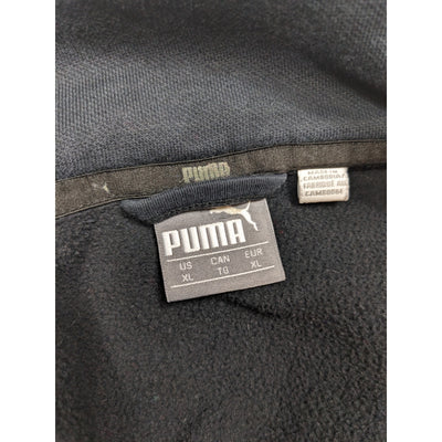 Puma Track Jacket Full Zip XL Athletic Training Gym Kangaroo Pockets 582288-01