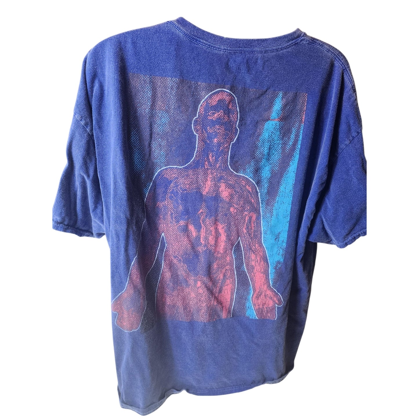 Nirvana Band T Shirt Mens 2XL Sliver Graphic Tee Grunge Distressed Vintage Style