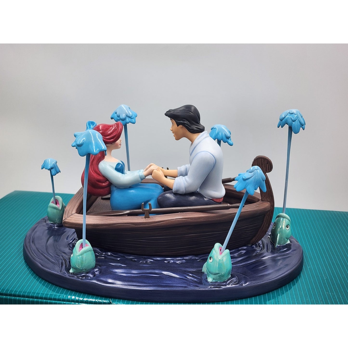 WDCC Little Mermaid Kiss the Girl Figurine Ariel Eric LE COA Box Vintage Disney