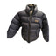 First Down Puffer Jacket Mens Medium Navy Duck Down Feather Y2K Streetwear Coat