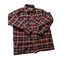 Dickies Sherpa Lined Flannel Jacket Mens XL Plaid Snap Warm Heavyweight Workwear