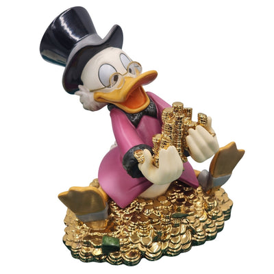 WDCC Scrooge McDuck Figurine Money! Money! Money! Disney Vintage Retired Box COA