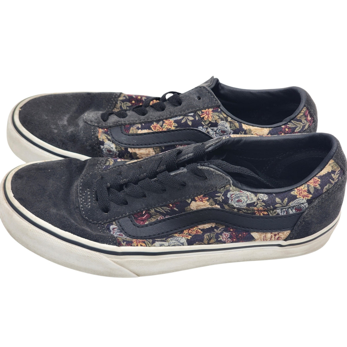 Vans Off the Wall Old Skool Womens 7 Floral Skate Shoes Y2K Sneakers Low Top