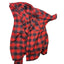 Burton Flannel Shirt Mens Large Red Black Buffalo Plaid Button Lumberjack Skate