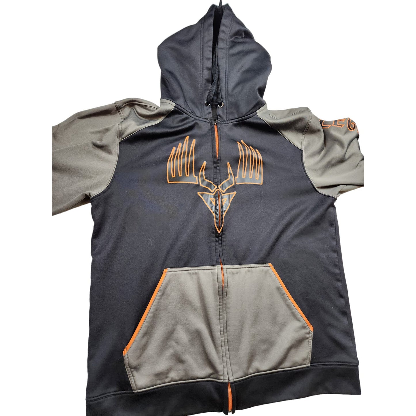 Legendary Whitetails Hoodie Mens Medium Pullover Full Zip Sweatshirt Hunting