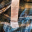 New Look Hoodie Mens Medium/Large Blue Plaid Lightweight Hooded Jacket British