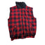 GreatLand Vest Men Medium Buffalo Plaid Flannel Fleece Sleeveless Zip Lumberjack
