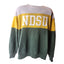 47 Brand NDSU Crewneck Sweatshirt Mens XXL North Dakota State Bison Colorblock