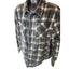Marks Spencer M&S Fleece Jacquard Check Overshirt 3XL Flannel Shirt Jacket Snap