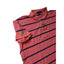 U.S. Polo Assn. Coral Polo Shirt Mens 3XLT Striped Short Sleeve Cotton Classic