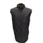 IZOD Fleece Lined Windbreaker Vest Mens Large Midnight Zip Up Golf Layer 606424