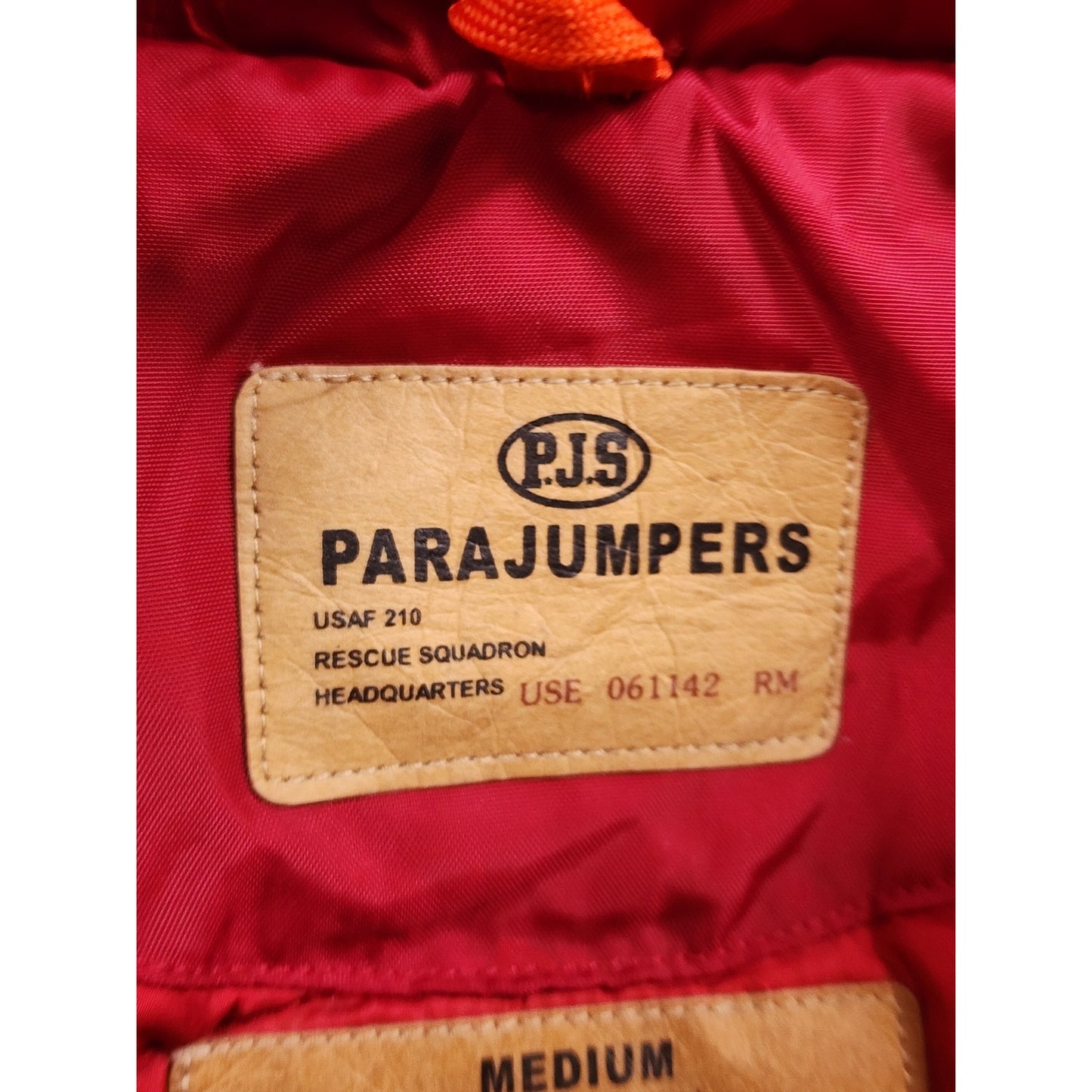 Parajumpers PJS Masterpiece M Jacket Winter USAF 210 Rescue Squadron Gorpcore