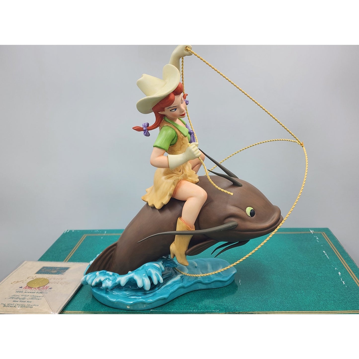WDCC Slue Foot Sue 1995 Melody Time American Folk Heroes Cowgirl Vintage Box COA