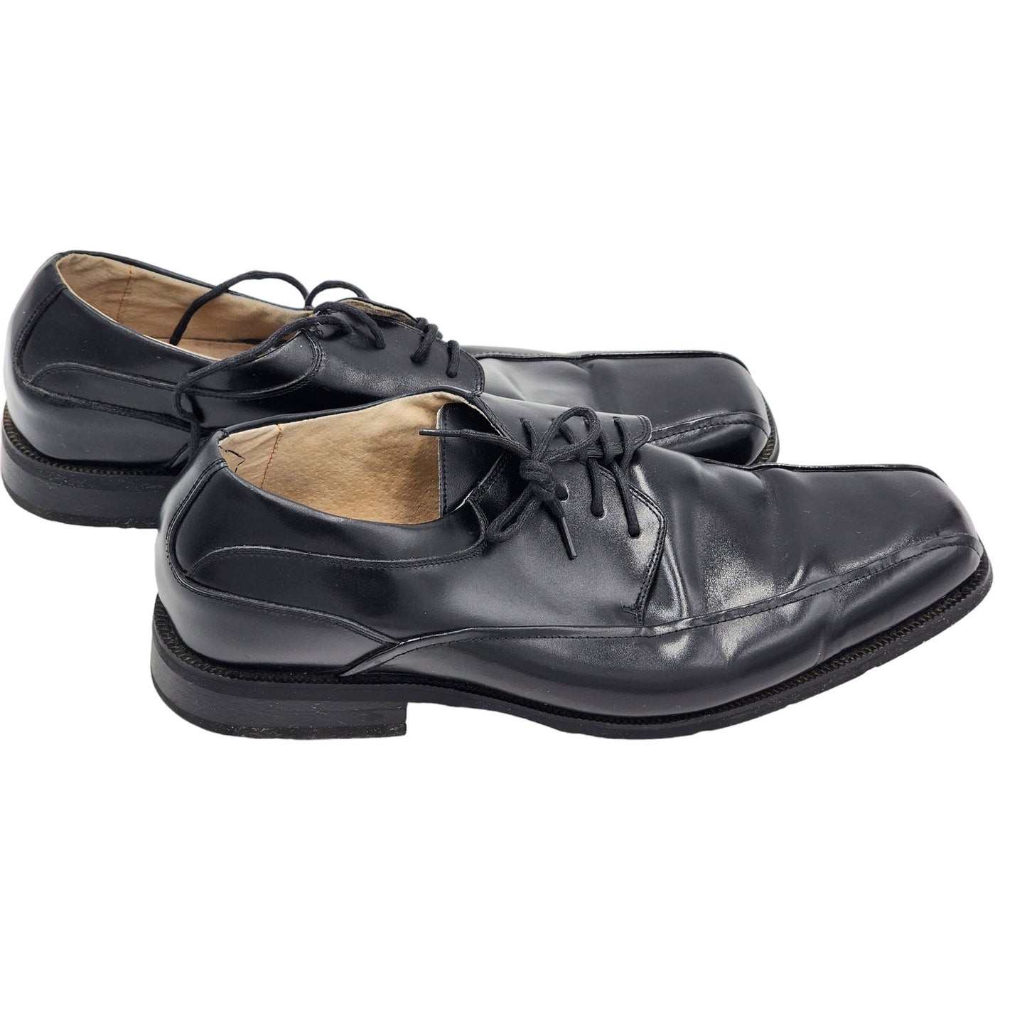 Florsheim Shoes Comfortech Mens 12D Dress Leather Square Toe Business 11256-001