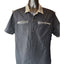 Killstar Shirt Mens Large Womens XXL Short Sleeve Leopard Collar Gothic Punk Alt