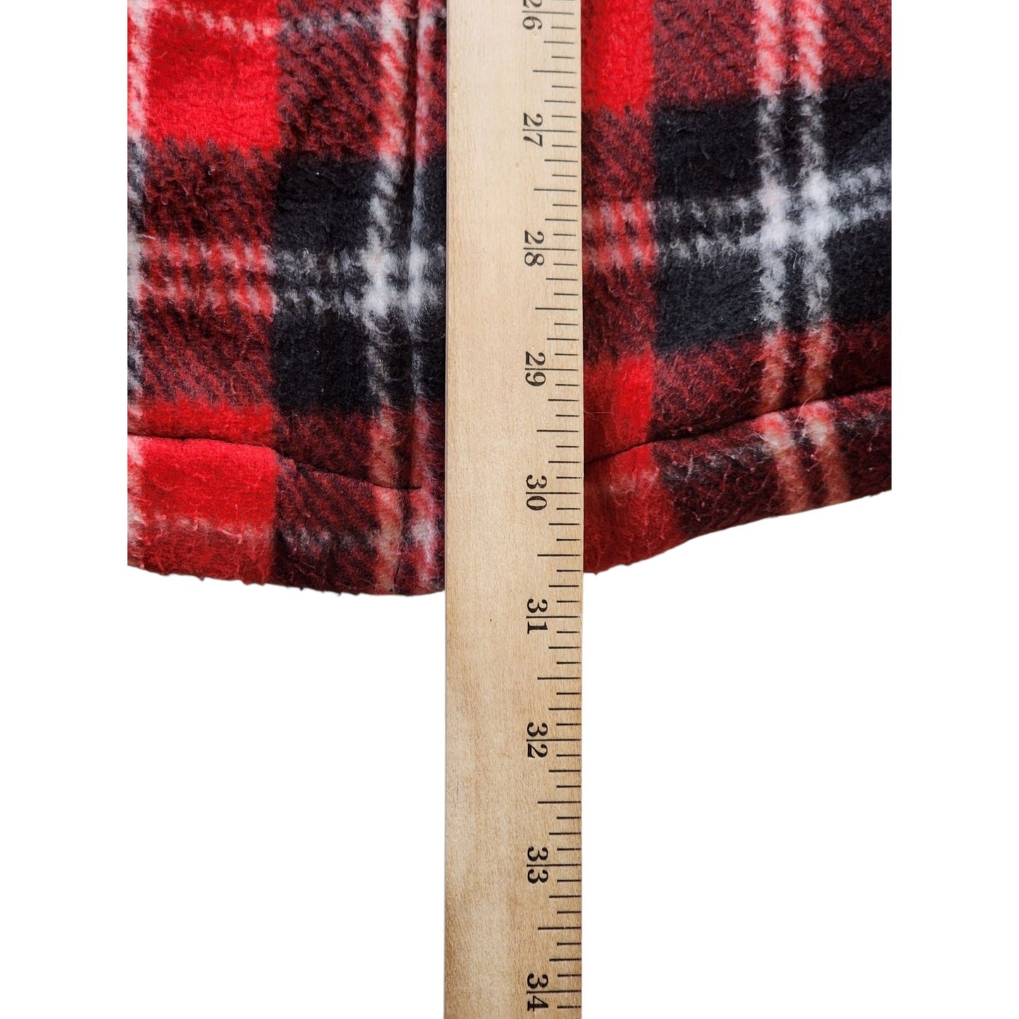 Port Nova Plaid Sherpa Zip Shirt Jacket Men XL Flannel Buffalo Hiking Lumberjack