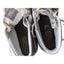 Vans Sk8 Hi Shoes Mens 8 Womens 9.5 Gray Canvas High Top Skate Sneakers Lace Up