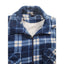 Estrellas Fleece Shirt Jacket Men XL Plaid Zip Sherpa Shacket Flannel Lumberjack