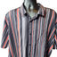 Hardaddy Shirt Mens 3XL Button Short Sleeve Oversized Casual Stripes Lightweight