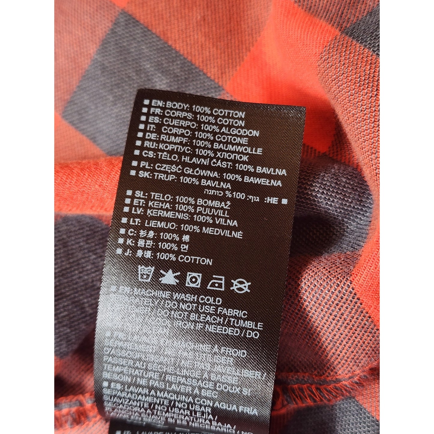 Burton Flannel Shirt Mens Large Red Black Buffalo Plaid Button Lumberjack Skate