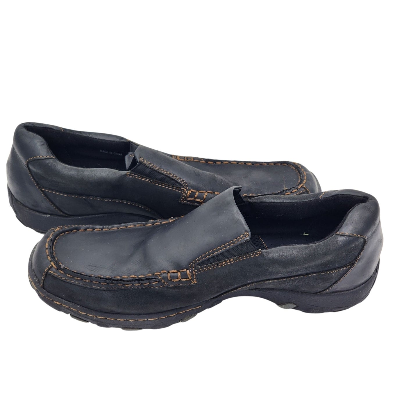 Born Concept Loafers Mens 12 Leather Slip On Shoes Comfort Casual Shoes Moc Toe