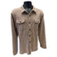 Lands End Shirt Jacket Mens XL 46-48 Shacket Long Sleeve Lumberjack Americana