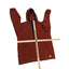 North Face Hoodie Mens Medium Pullover Fleece Jacket Rust Brown Kangaroo Pocket