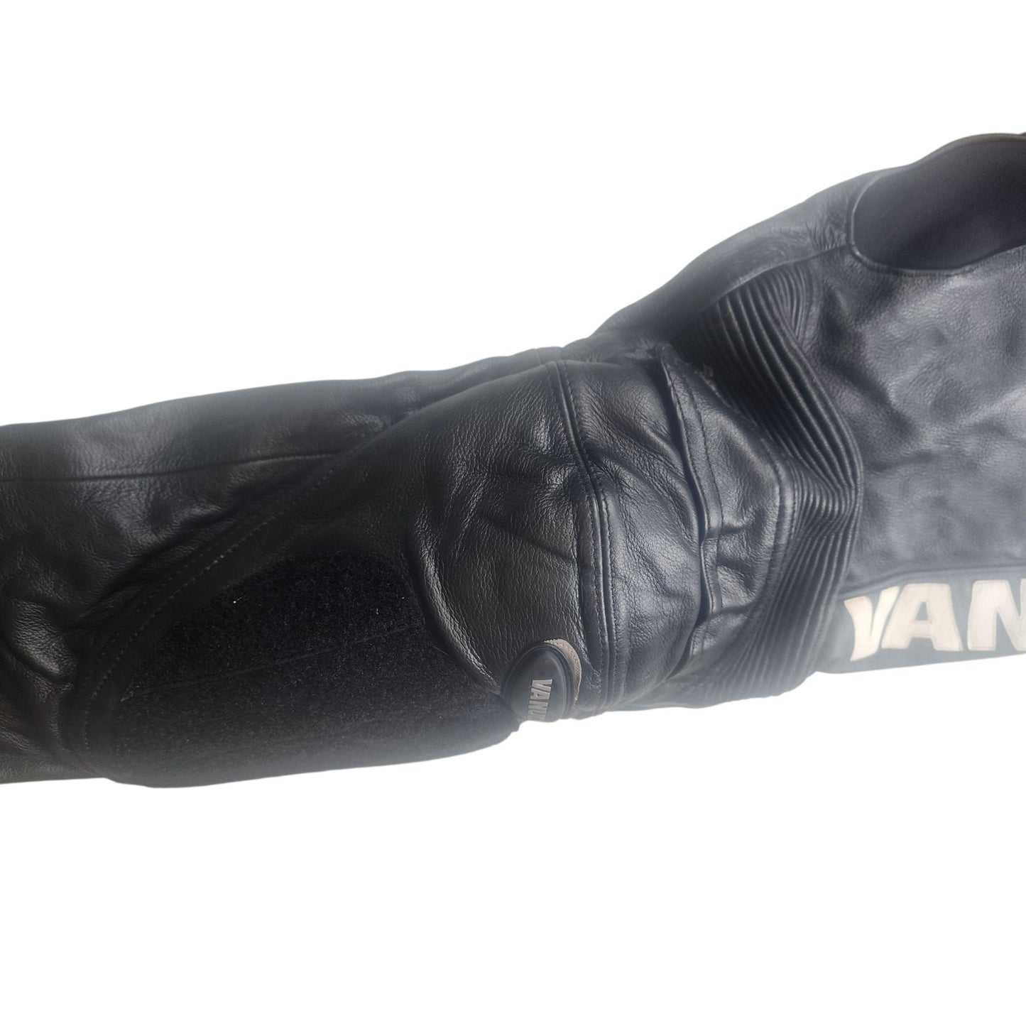 Vanucci Motorcycle Pants Mens 38 EU 28x30 Leather Trousers Knees Protective Moto