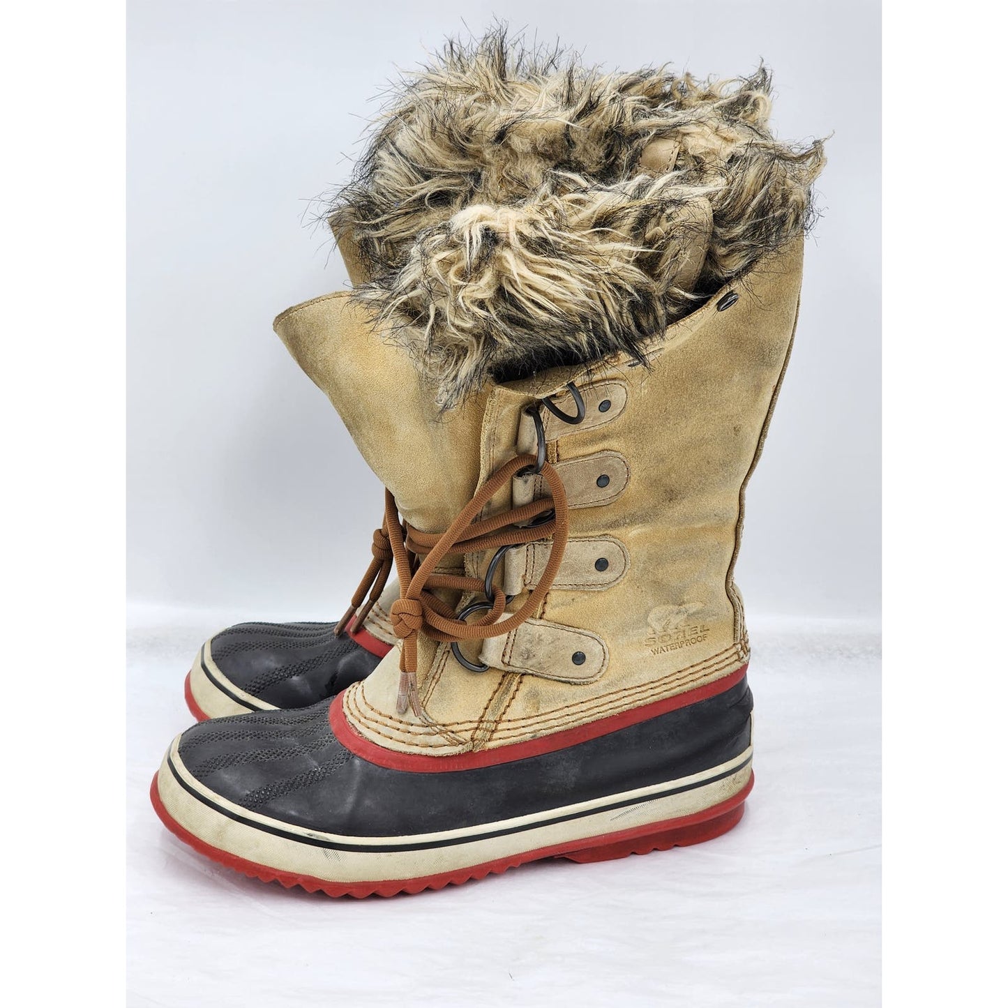 Sorel Boots Womens 8 Joan of Arctic Tall Winter Outdoor Waterproof NL1540-227