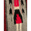 Native American Navajo Yei Wool Rug Handwoven Wall Hanging Southwestern 31x15