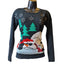 United States Sweaters Ugly Christmas Women Small Funny Snowman Holiday Pullover