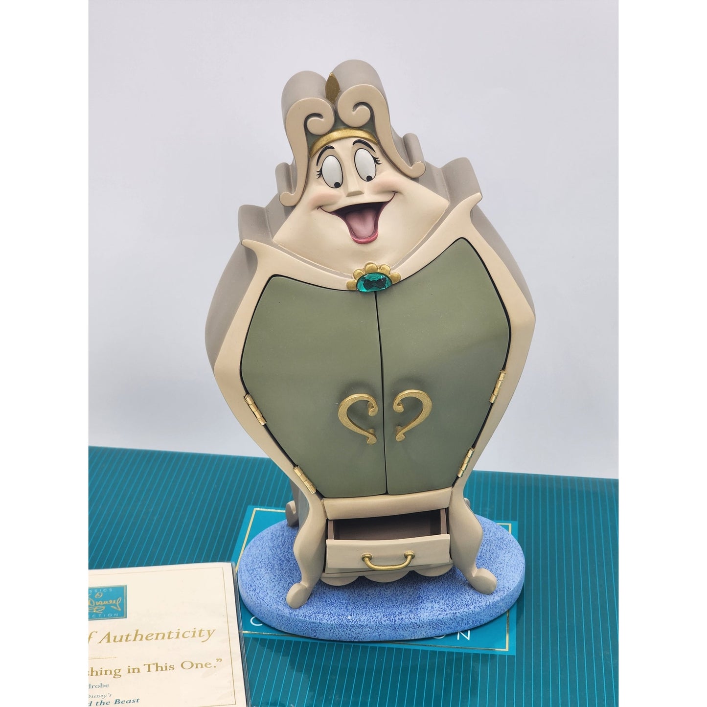 WDCC Beauty the Beast Wardrobe You’ll Look Ravishing in This One Dresses COA Box