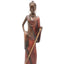 Stacy Bayne African Sculpture Village Life Jaha One Dignity Bronze Patina 21"