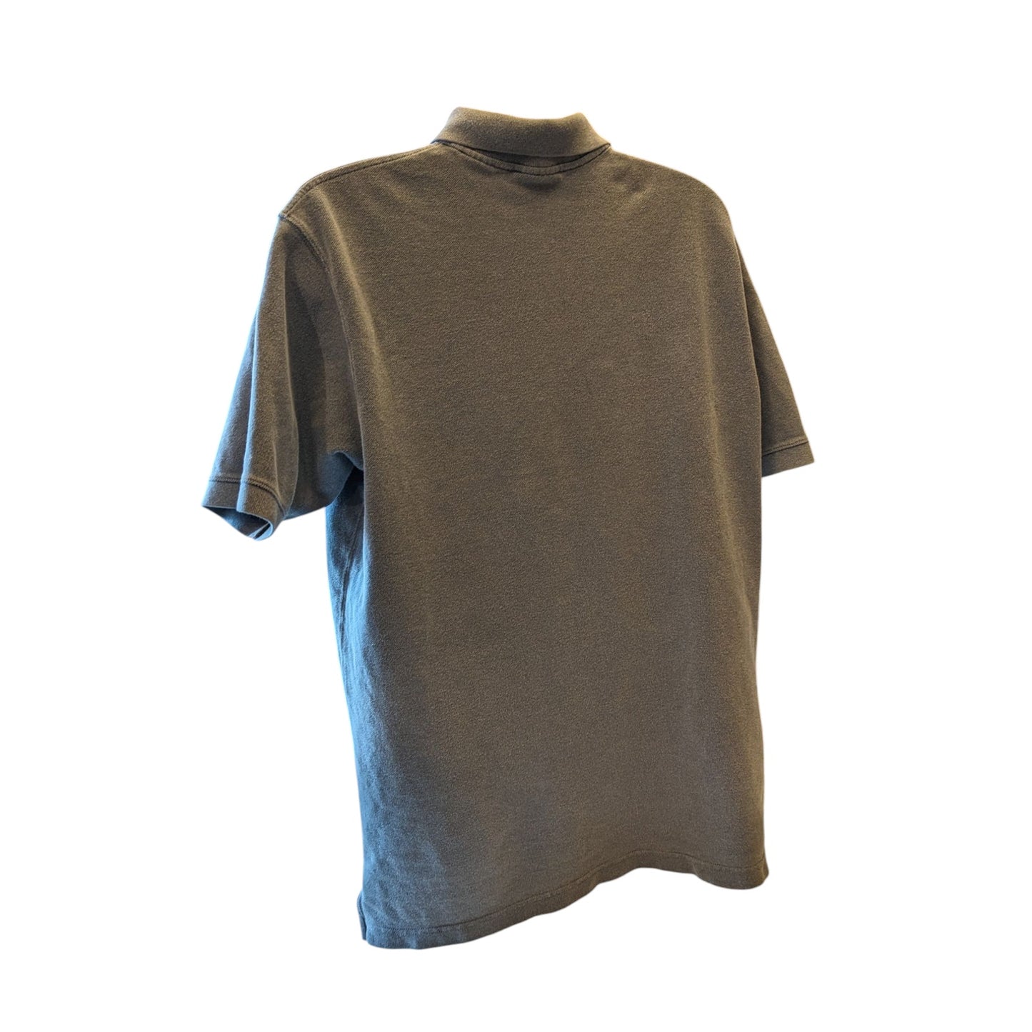 Timberland Polo Shirt Mens XL Gray Cotton Casual Classic Fit Collar Preppy