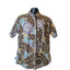 Vissla Hawaiian Shirt Mens XL Button Up Floral Short Sleeve Tropical Beach Surf